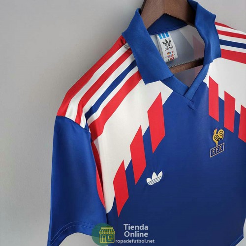 Camiseta Francia Retro Primera Equipación 1988/1990