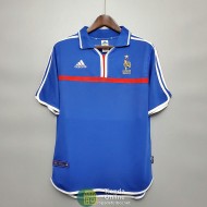 Camiseta Francia Retro Primera Equipación 2000/2001