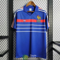 Camiseta Francia Retro Segunda Equipación 1984/1986