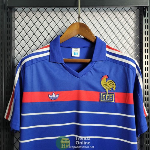 Camiseta Francia Retro Segunda Equipación 1984/1986