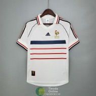 Camiseta Francia Retro Segunda Equipación 1998/1999