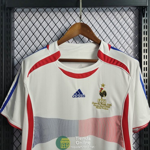 Camiseta Francia Retro Segunda Equipación 2006/2007