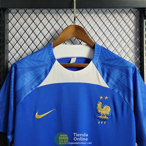 Camiseta Francia Training Azul I 2022/2023