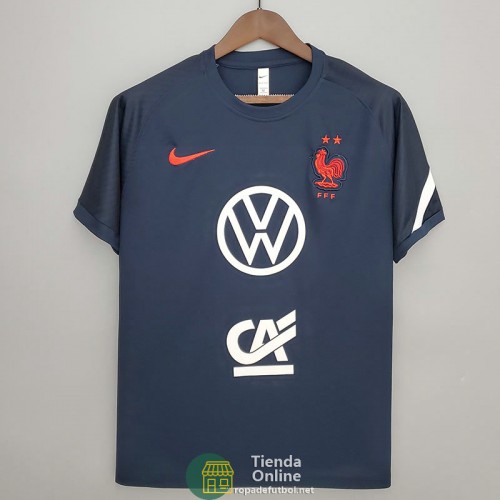 Camiseta Francia Training Azul III 2021/2022