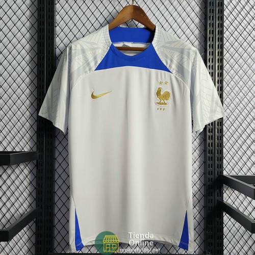 Camiseta Francia Training Suit Blanco I 2022/2023