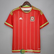 Camiseta Gales Retro Primera Equipación 2015/2016