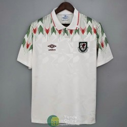 Camiseta Gales Retro Segunda Equipación 1990/1992