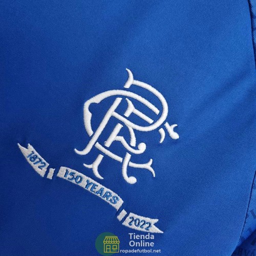 Camiseta Glasgow Rangers Commemorative Edition Azul 2022/2023