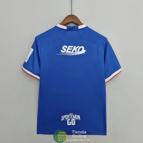 Camiseta Glasgow Rangers Primera Equipación 2022/2023