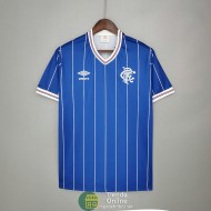 Camiseta Glasgow Rangers Retro Primera Equipación 1982/1983