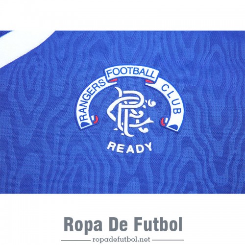 Camiseta Glasgow Rangers Retro Primera Equipación 1990/1992