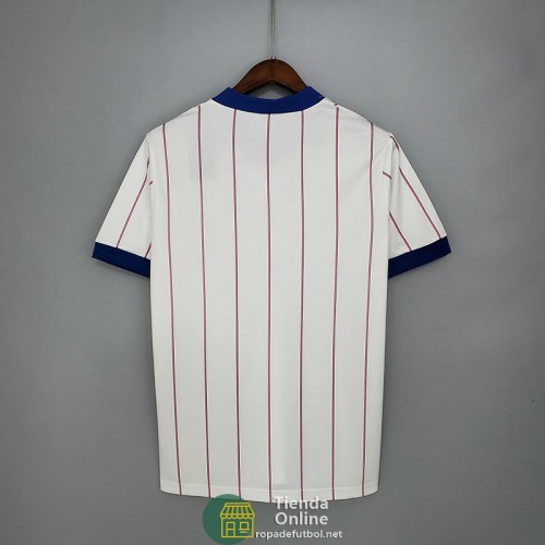 Camiseta Glasgow Rangers Retro Segunda Equipación 1982/1983