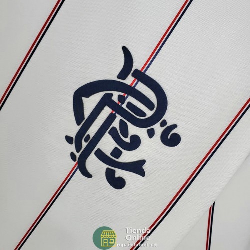 Camiseta Glasgow Rangers Retro Segunda Equipación 1982/1983