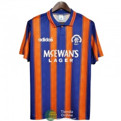 Camiseta Glasgow Rangers Retro Segunda Equipación 1993/1994