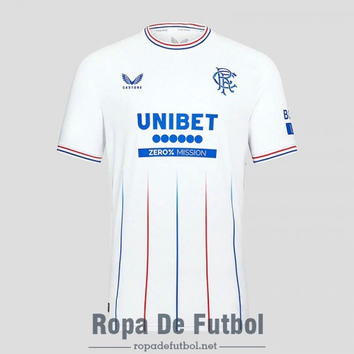 Camiseta Glasgow Rangers Segunda Equipación 2023/2024