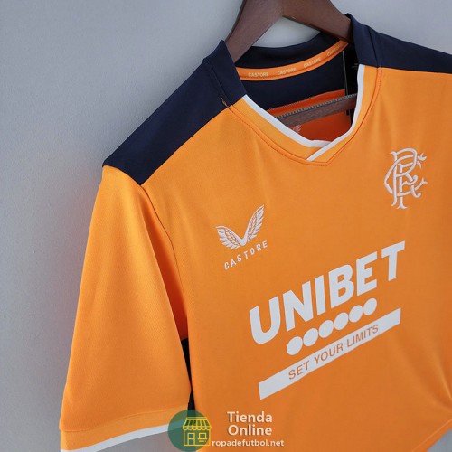 Camiseta Glasgow Rangers Tercera Equipación 2022/2023