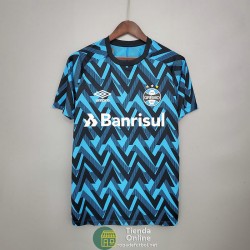 Camiseta Gremio Training Azul Negro 2021/2022