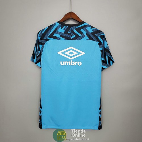 Camiseta Gremio Training Azul Negro 2021/2022