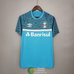 Camiseta Gremio Training Azul Blanco 2021/2022