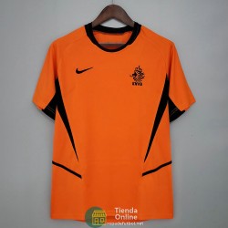 Camiseta Holanda Retro Primera Equipación 2002/2003