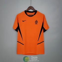 Camiseta Holanda Retro Primera Equipación 2002/2003