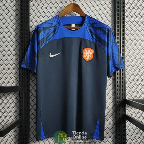 Camiseta Holanda Training Suit Azul I 2022/2023