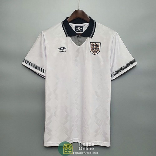 Camiseta Inglaterra Retro Primera Equipación 1990/1991