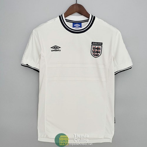 Camiseta Inglaterra Retro Primera Equipación 2000/2001