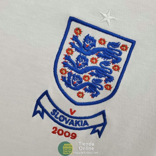 Camiseta Inglaterra Retro Primera Equipación 2010/2011