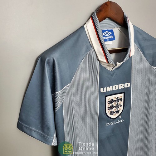 Camiseta Inglaterra Retro Segunda Equipación 1996