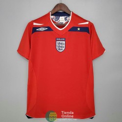 Camiseta Inglaterra Retro Segunda Equipación 2008/2010