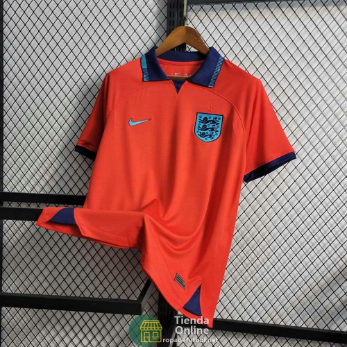 Camiseta Inglaterra Segunda Equipación 2022/2023