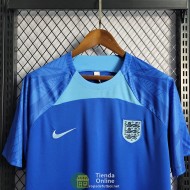 Camiseta Inglaterra Training Suit Azul I 2022/2023