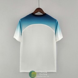 Camiseta Inglaterra Blanco Azul 2022/2023