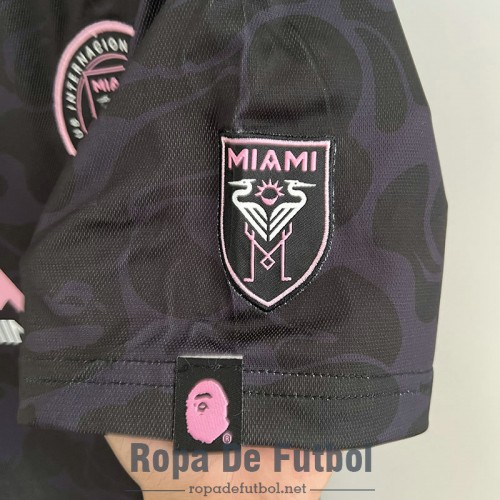 Camiseta Inter Miami CF x Bape Black 2023/2024