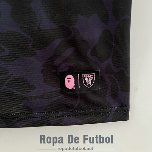 Camiseta Inter Miami CF x Bape Black 2023/2024