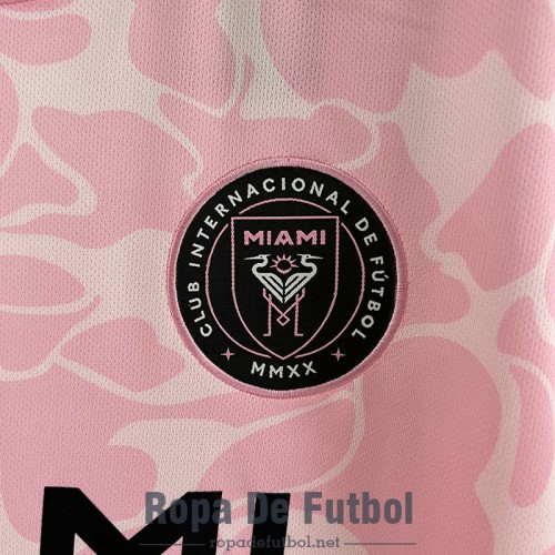 Camiseta Inter Miami CF x Bape Pink 2023/2024