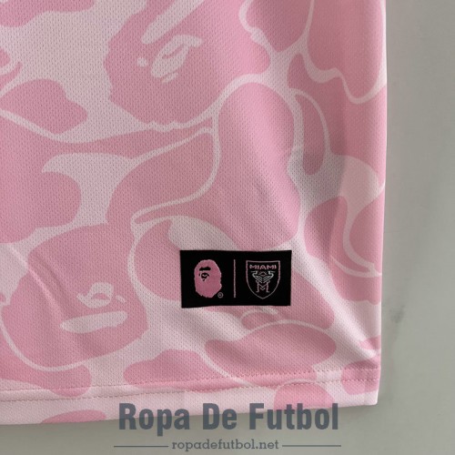 Camiseta Inter Miami CF x Bape Pink 2023/2024