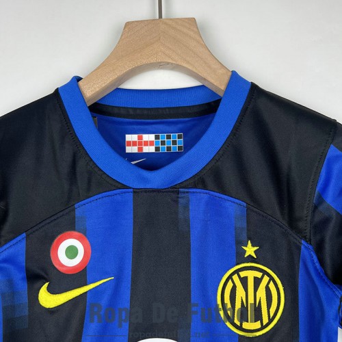 Camiseta Inter Milan Ninos Primera Equipacion 2023/2024