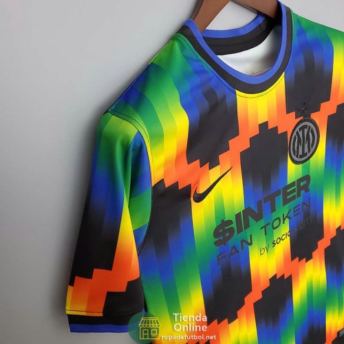 Camiseta Inter Milan Pre Match Training Verde I 2022/2023