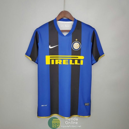 Camiseta Inter Milan Retro Primera Equipación 2008/2009