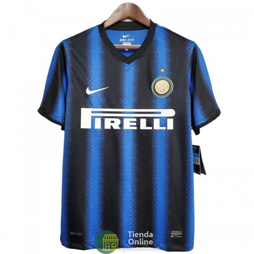 Camiseta Inter Milan Retro Primera Equipación 2010