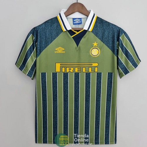 Camiseta Inter Milan Retro Segunda Equipación 1995/1996