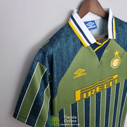 Camiseta Inter Milan Retro Segunda Equipación 1995/1996