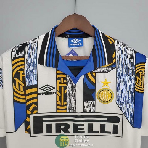 Camiseta Inter Milan Retro Segunda Equipación 1996/1997