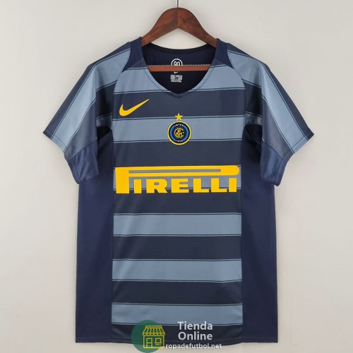 Camiseta Inter Milan Retro Tercera Equipación 2004/2005