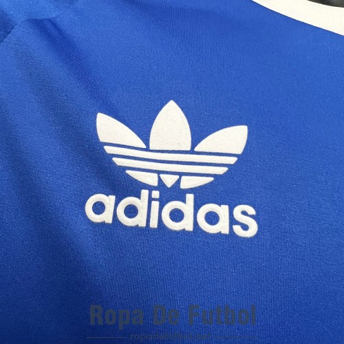 Camiseta Italia Adicolor Classics 3S Blue 2023/2024