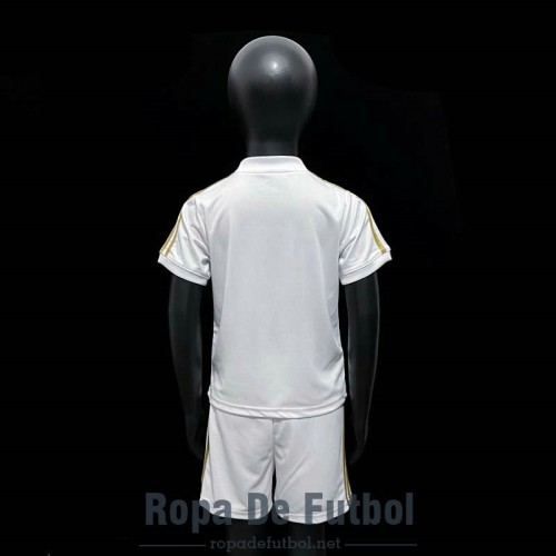 Camiseta Italia Ninos 125th Anniversary White 2023/2024