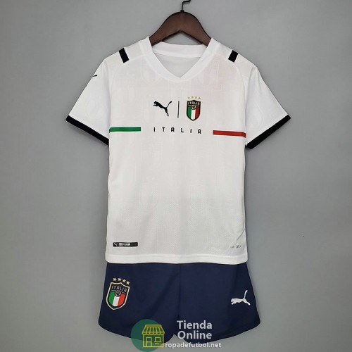 Camiseta Italia Niños Segunda Equipación 2021/2022