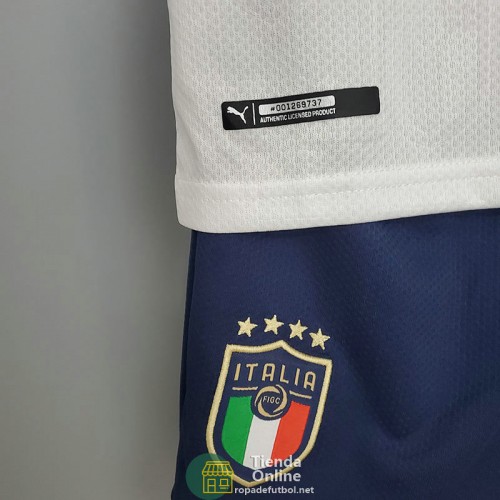 Camiseta Italia Niños Segunda Equipación 2021/2022